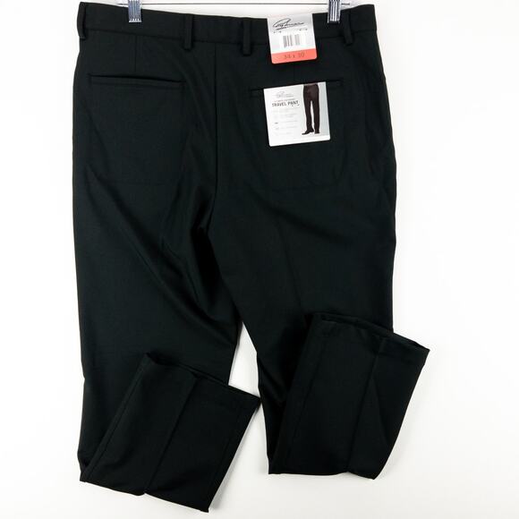 Greg Norman Travel Pants Men's 34x30 5-Pockets Strech Waistband 4-Way Stretch - Picture 9 of 12